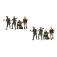 thumbnail image 6 of WORGEOUS 8 pcs  Mini Model Soldier Warriors Figures Plastic Mini Soldier Model Miniature Figure Miniature Soldier Model Small Ornaments, 6 of 8