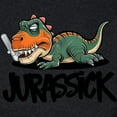 thumbnail image 3 of CafePress - Jurassic Dinosaur Men's Zip Up Hoodie - Zip Hoodie, Classic Hooded Sweatshirt with Metal Zipper, 3 of 4
