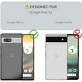 thumbnail image 2 of MYKOMI for Google Pixel 7A Case, Pixel 7a Case with Tempered Glass Screen Protector, Slim Thin Soft TPU Protective Case, Full-Body Shockproof Drop Protection Phone Cover for Pixel 7A (Navy), 2 of 7