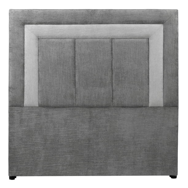 Cabecera Matrimonial Bora Dicasa Gris Oscuro