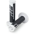 thumbnail image 2 of ProTaper Clamp-On Half Waffle White/Black Grips (021667), 2 of 2