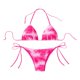 thumbnail image 1 of Conjunto de bikini triangular con cordón para mujer, ideal para actividades acuáticas, fiestas en la playa. XS, 1 of 9