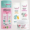 thumbnail image 5 of Aquatural Organic Baby Bath Set, Shampoo, Lotion and Diaper Rash Cream, 3 Piece Set, Ideal Gift Set for Newborns and Babies, 5 of 8