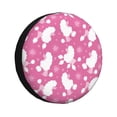 thumbnail image 1 of Balery Cute Poodle Dog Cubiertas para Neumáticos - Protector Resistente para Neumáticos de Camioneta, SUV, Remolque, Camper y RV-17 inch, 1 of 6