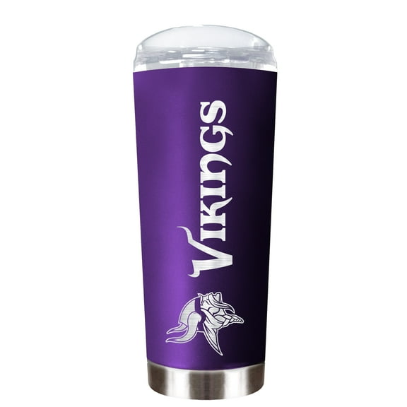 Minnesota Vikings 18oz. Team Color Laser Logo Roadie