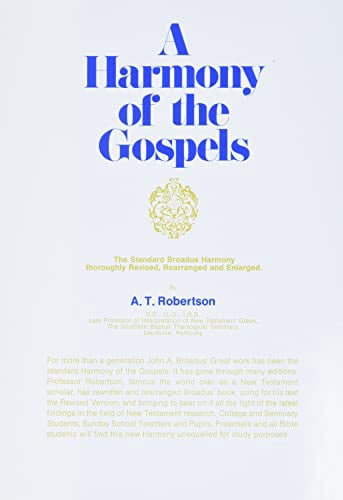 A Harmony of the Gospels, (Hardcover)