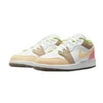 thumbnail image 2 of Big Kid's Jordan 1 Low SE White/Vivid Green-White (DJ0341 100) - 5.5, 2 of 8