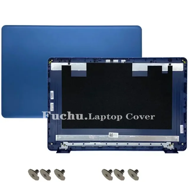 New Laptop Parts For Dell Inspiron 15 5584 P85F LCD Back Cover Front Bezel Hinges blue A Get Choose Parts
