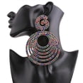 thumbnail image 3 of Collar de moda de doble capa con diseño de amanecer y microincrustaciones en plata S925 chapada en oro blanco, 3 of 5