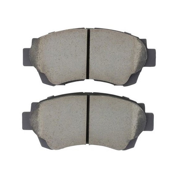 Mpa Electrical 1003-0476C Quality Built Black Series Ceramic Brake Pads W/