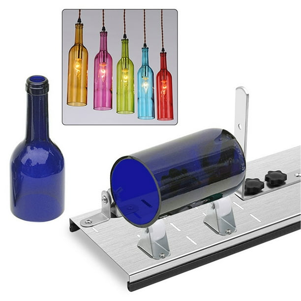 DIY Adjustable Glass Bottle Cutter Cutting Machine Kit with Sandpaper