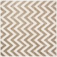 thumbnail image 1 of Safavieh Amherst Wheat Indoor Outdoor Rug - Square 7', 1 of 2