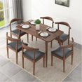 thumbnail image 2 of Kanbani Nordic Style Furniture Dining Table Home Economical Modern Minimalist Dining Table And Chair Set Free Shipping My Lux Decor Round, 2 of 16