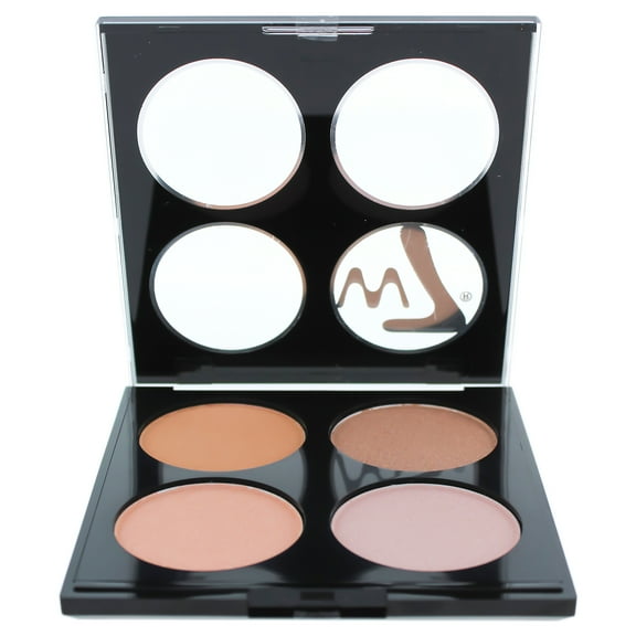 Strobe Time Shimmering Powders Palette - Its Glow Time by W7 for Women - 0.42 oz Makeup