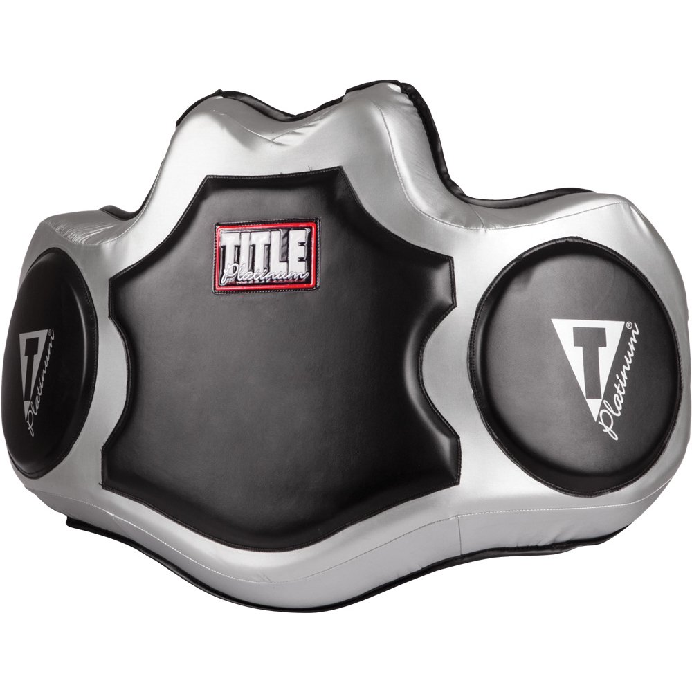 Title Boxing Platinum Body Protector Black/Silver