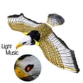 thumbnail image 3 of Luminous Bird Repellent Hanging Eagle with Music Flying Bird Scarer Flying Bird, 3 of 7