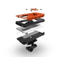 thumbnail image 3 of ZIZO BOLT Series LG V30 Case Military Grade Drop Tested with Tempered Glass Screen Protector, Holster LG V35 ThinQ Case ORANGE BLACK, 3 of 6