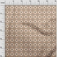 thumbnail image 3 of oneOone Cotton Poplin Twill Rust Brown Fabric Asian Block Floral Fabric For Sewing Printed Craft Fabric By The Yard 56 Inch Wide, 3 of 4