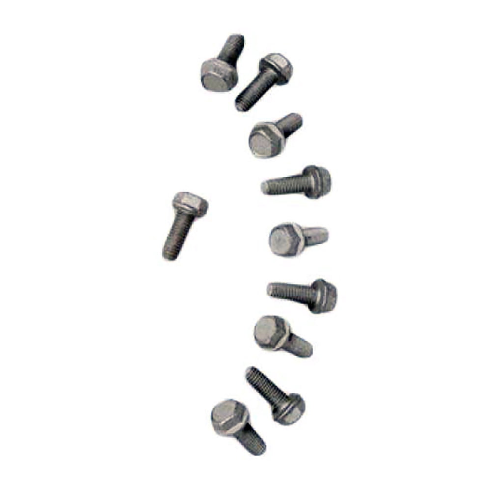KarParts360 Multi-Purpose Bolts | 10 Pieces | Made Of Steel | Hex Head Type | Gray | Zinc Coated Finish | Heat Hardened | 0.315 inches Thread Diameter