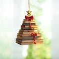 thumbnail image 4 of Christmas Tree Decoration Pendant Christmas Decoration 2D Flat Book Shelf Christmas Pendant, 4 of 4