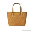thumbnail image 2 of Michael Kors Jet Set Cider PVC Leather XS Carryall Top Zip Tote Bag Purse, 2 of 5