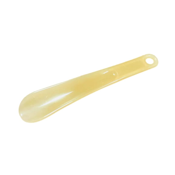 Calzador, Cuchara para zapatos, 22 cm / 8,7 pulgadas Compacto Duradero Ligero Suave Calzador portátil, Ayudante para zapatos para Personas Amarillo Salvador Calzador