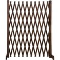 thumbnail image 5 of MyGift Wood Expandable Freestanding Garden Trellis Fence, 51 inch Plant Screen, 5 of 7