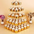 thumbnail image 4 of Vdomus 5 Tier Acrylic Cupcake Tower with LED Lights - Multicolor Cupcake Holder and Display Stand for Parties and Celebrations, 4 of 6