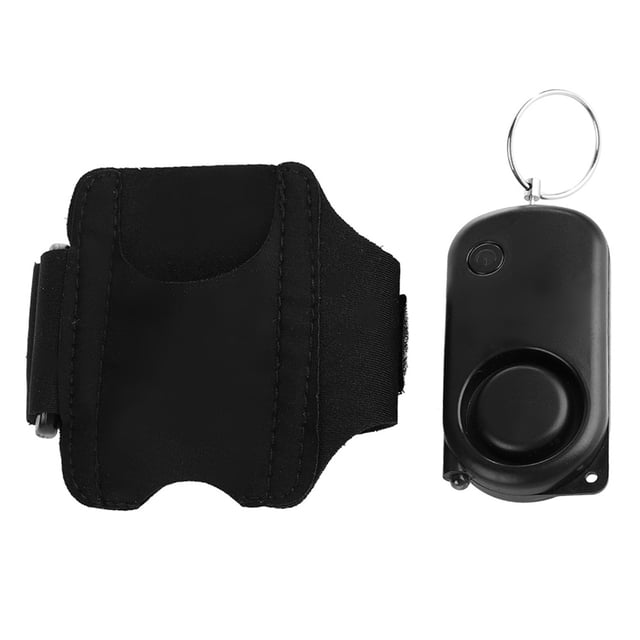 Anillo de brazalete de alarma de protección de dispositivo de lobo anti alarma de seguridad personal de 120 dB con LED