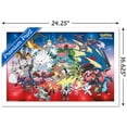 thumbnail image 3 of Pokémon - Mega Evolutions Wall Poster, 14.725" x 22.375", Framed, 3 of 5