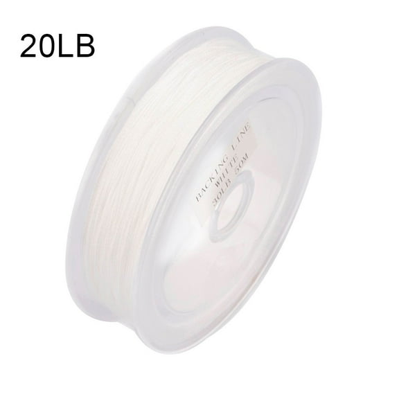 PASILI 20/30Lbs Roll Backing Lines Fishing Trout Line Smoothing Un-Waxed Dacron 8 Braided Flying Rope Line Fishing Accessories
