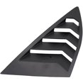 thumbnail image 4 of 1 par de rejillas de ventilación de la cubierta del cuarto trasero, diseño de ventana lateral para Mondeo 2013-2018 Generación Moldura de rejilla de ventilación del cuarto negro, 4 of 5