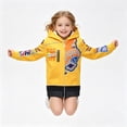 thumbnail image 5 of Yellow Halloween Costumes Pop Star Idol Cosplay Hooded Jacket, Graphic Hoodie Outfit, Dress-Up Apparel for Anime Singer Stage Performance, 5 of 6