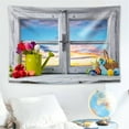 thumbnail image 3 of Beach Tapestry Wall Hanging Easter Rabbit Eggs Artistic Tapestry Wall Art Hanging Tapestrie Decor Tapestry Wall Hanging Art Beach Art Wall Decor Line Art Wall Decor, 3 of 6