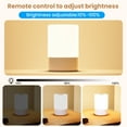 thumbnail image 2 of DAYBETTER Night Light, Dimmable Touch Lamp for Bedroom, Portable Table Bedside Lamps, 5 Brightness and 7 RGB Colors, Suitable for Bedroom/Baby Nursery/Bathroom/Hallways/Living Room, 2 of 6
