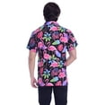 thumbnail image 6 of Varnit Crafts Hawaiian Shirt for Men Aloha Flamingo Black 6XL, 6 of 6