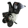 Brush Master 6.5 HP 208cc, 2.25" diameter feed, unique and versatile 3-in-1 discharge chute Chromium Chipper Shredder