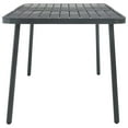 thumbnail image 3 of vidaXL 7 Piece Garden Dining Set Steel Dark Grey, 3 of 5