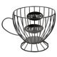 thumbnail image 2 of Soporte para cápsulas de café Cesta para cápsulas de café Cesta de almacenamiento de hierro Cesta de almacenamiento de bocadillos de escritorio, 2 of 8