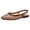 Brown, variant on Mesh Sandals for Women Squared Closed Toe Slingback Flat Shoes Adjustable Strap Slip on Slides Shoes for Beach Casual Gold Size 8.5