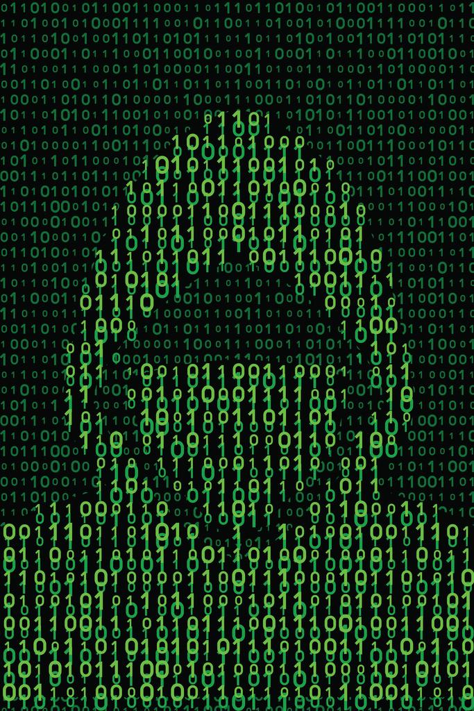 Hacker Code. No Backround Laminated Hacker Poster Binary Code Background Hacker Decor For Hacker ...