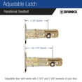 thumbnail image 3 of Brinks E2401 Raleigh Single Cylinder Keyed Entry Deadbolt From The Transitional Collection, 3 of 7