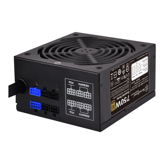 SilverStone Technology 750 Watt Semi-Modular 80 Plus Gold Computer Power Supply PSU ET750-HG