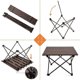 thumbnail image 4 of Portable Camping Table, Lightweight Folding Table with Aluminum Tabletop and Carry Bag, Easy to Carry, Perfect for Outdoor, 4 of 5