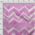 thumbnail image 3 of oneOone Velvet Fuschia Pink Fabric Geometric Fabric For Sewing Printed Craft Fabric By The Yard 58 Inch Wide, 3 of 4