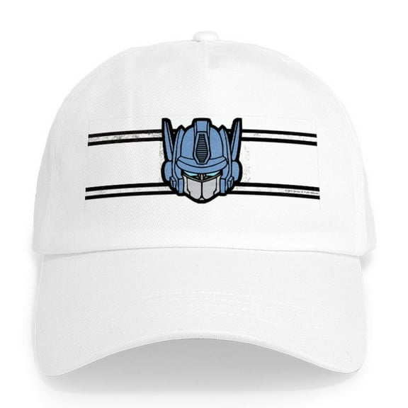 CafePress - Transformers Optimus Prime Cap - Adjustable 100% Brushed Unisex Casual Cotton Baseball Cap, Beige, 1