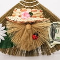 thumbnail image 2 of Broom House Amulet Home Decor Rustic home decor Evil eye decor Handmade, 2 of 2
