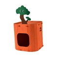 thumbnail image 3 of Cat House Cat Condo Hogar Hideaway Gatito Gatto resistente a Scratch Hut Hut Cat 33CMX33CMX34CM, 3 of 8