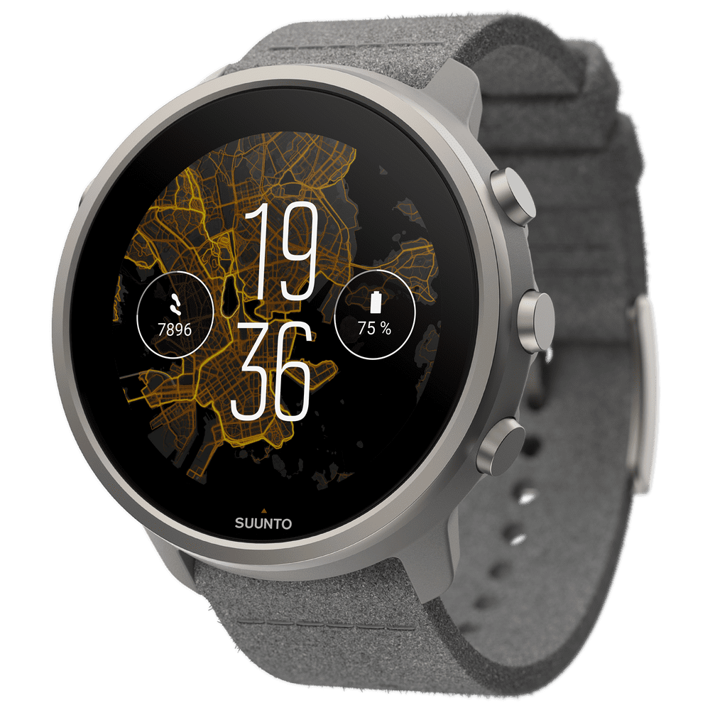 Suunto - SUUNTO 7 Stone Gray Titanium Smartwatch with Versatile Sports Experience - Walmart.com