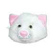 thumbnail image 2 of Party Central Club Pack of 12 White and Pink Adult Unisex Cat Head Hat Costumes Accessories - One, 2 of 2